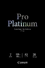 Canon ProPlatinum Photo Papier Ori.-Nr.: 2768B017 20Bl.