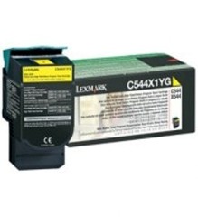 Lexmark Toner yellow C544/X544, ca. 4K S., return