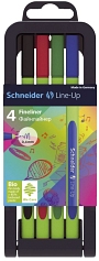 Schneider 4er Box Fineliner