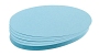 FRANKEN UMZ111918 Moderationskarte Oval 190x110mm blau VE500