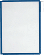 Durable Sichttafel SHERPA® PANEL A4, dunkelblau