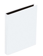 Pagna® Ringbuch Basic Colours - A4, 4-Ring, Ring-Ø 75mm, weiß