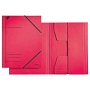Leitz 39819 Eckspannermappe - A4, 750 Blatt, Pendarec-Karton (RC), rot