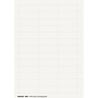Leitz 1900 Blanko-Schildchen, PC-beschriftbar, Karton, 975 Stück, weiß