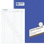 Avery Zweckform® 931 Post-Ein-/Ausgangsbuch -A4,beids. bedruckt,50 Bl,weiß