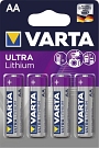 Varta Batterien Ultra Lithium - Mignon/AA, 1,5 V