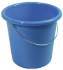 Eimer - Plastik, rund, 190 Liter, blau