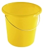 Eimer - Plastik, rund, 10 Liter, gelb