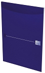 Oxford Office Briefblock - A4, blanko, blau, kopfgeleimt