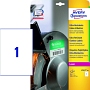 Avery Zweckform® L7917-10 Ultra-Resistente Folien-Etiketten - A4, 10 Stück, 210