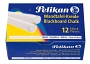 Pelikan Wandtafelkreide 755/12, weiß, Kartonschachtel mit 12 Kreiden