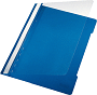 Q-Connect KF01454 Schnellhefter - A4, 250 Blatt, PP, blau