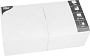 PAPSTAR Servietten, 330 x 330 mm, 3-lagig, weiß, 1/4 Falz, Tissue,