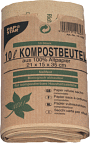 PAPSTAR Kompostbeutel 10 L 14184 braun VE10