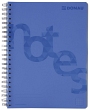 DONAU Collegeblock PP Cover - A4, kariert, blau