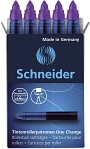 Schneider 50-185408 Rollerpatrone One Change 0,6mm violett VE5