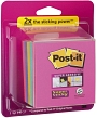 Post-it® SuperSticky Haftnotizen Ultrafarben -76x76mm,440 Bl,blanko,Blisterkarte