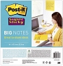 Post-it BN11-EU Big Notes 27,9cm gelb 30Blatt