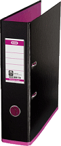 ELBA 10489SW/PI Ordner PP A4 80mm schwarz/pink