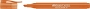 FABER-CASTELL Textmarker 38 Stiftform - orange