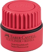 Faber-Castell 154921 Nachfülltinte 1549 AUTOMATIC REFILL - 25 ml, rot