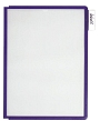 Durable Sichttafel SHERPA® PANEL A4, blau violett