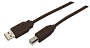 MediaRange Drucker-Anschluss-Kabel 1,8 m USB 2.0, schwarz