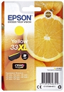 Original Epson Tintenpatrone gelb (C13T33644012,33XL,T33644012)