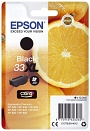 Original Epson Tintenpatrone schwarz (C13T33514012,33XL,T33514012)