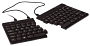 R-Go Tools Ergonomische Split Tastatur - schwarz