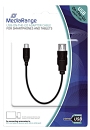 MediaRange USB-Kabel Mikro USB 2.0 schwarz