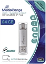 MediaRange USB Stick 3.1 Kombo-Speicherstick