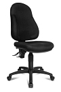 Topstar® Bürodrehstuhl Wellpoint 190 ohne Armlehnen schwarz