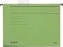 Leitz 1985 Hängemappe ALPHA® - Recyclingkarton, grün
