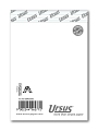 Ursus Basic Notizblock - A7, 48 Blatt, 60 g/qm, blanko