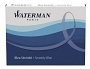 Waterman Tintenpatronen - floridablau, Standard-Großraum, 8 Patronen