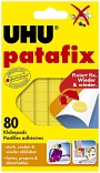 UHU® patafix Orignal, wieder ablösbar, gelb, 80 Stück