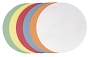 Franken UMZH2099 Moderationskarte - Kreis groß, 195 mm, sortiert, 250 Stück