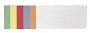 Franken selbstklebende Moderationskarte - Rechteck, 200 x 149 mm, Farbkombinatio