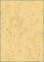 Sigel® Marmor-Papier, sandbraun, A4, 90 g/qm, 100 Blatt