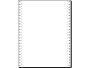 Neutral Computerpapier 197x740 19f 60g 7000Bl blanko mit LP