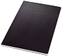 Sigel Modisch Notizblock CONCEPTUM® -ca. A4,kariert,120 Seiten,schwarz,Softcover