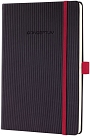 Sigel Modisch Notizbuch CONCEPTUM® Red Edition - ca. A5, liniert, schwarz