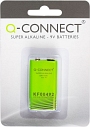 Q-Connect Super Alkaline Batterien - E-Block, 9,0 V