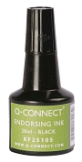 Q-Connect® Stempelfarbe - ohne Öl, schwarz