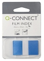 Q-Connect Index - 25 x 43 mm, blau