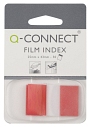 Q-Connect Index - 75 x 43 mm, rot
