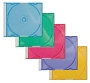 Q-Connect CD-Boxen Standard -Slim Line f. 19 CD/DVD,farb. sort.,Packung m. 75Stk.