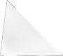 Q-Connect Dreiecktaschen - 190 x 190 cm, sk, transparent,190 Stück