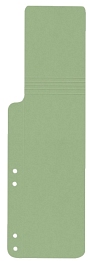 Q-Connect KF15769 Aktenschwänze - grün, 100 Stück